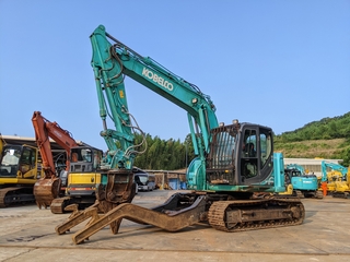 中古建設機械 中古 コベルコ建機 自動車 解体機 ニブラー SK135SRD-5 写真
