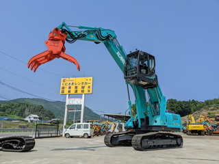 Used Construction Machine Used KOBELCO Material Handling / Recycling excavators Grapple SK210DLC-10 Photos