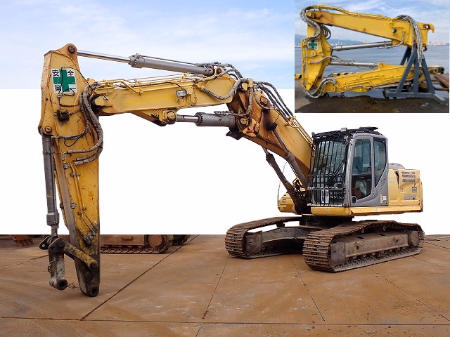 Used Construction Machine Used KOBELCO Demolition excavators Long front SK210DLC-9 Photos