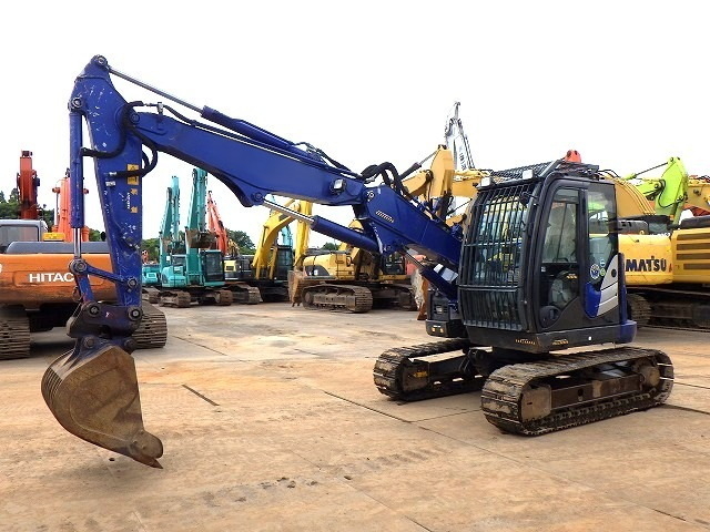 中古建設機械 中古 日立建機 HITACHI 解体機 ロングフロント・ハイリフト ZX75USK-5B