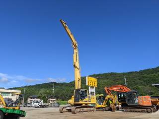 Used Construction Machine Used KOMATSU Demolition excavators Long front PC210LC-10 Photos