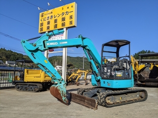 中古建設機械 中古 コベルコ建機 油圧ショベル・バックホー ０．２－０．３立米 SK50UR-6E 写真