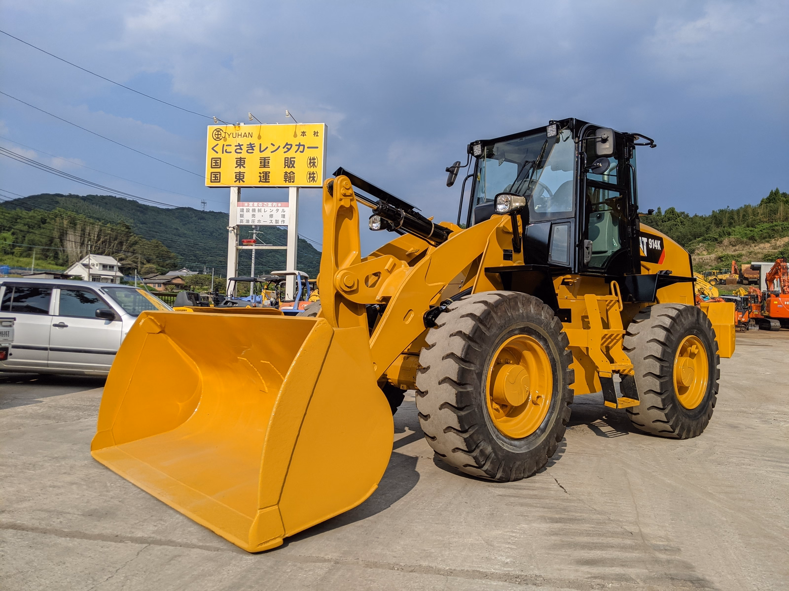 中古建設機械 中古 キャタピラー ホイール・ローダ １．０立米以上 914K 写真