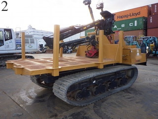 中古建設機械 中古 諸岡 MOROOKA 林業機械 フォワーダ・クローラ キャリア MST-800VDL