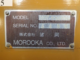 中古建設機械 中古 諸岡 MOROOKA 林業機械 フォワーダ・クローラ キャリア MST-800VDL