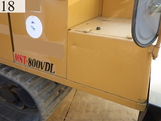 中古建設機械 中古 諸岡 MOROOKA 林業機械 フォワーダ・クローラ キャリア MST-800VDL