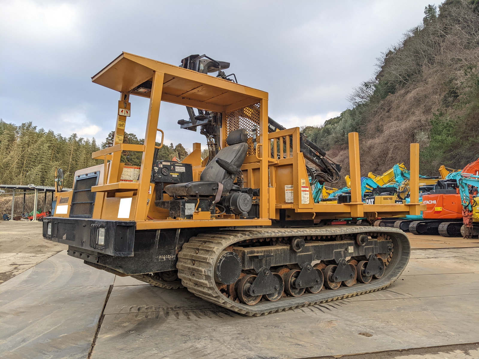 Used Construction Machine Used MOROOKA MOROOKA Forestry excavators Forwarder MST-800VDL