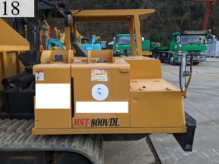 Used Construction Machine Used MOROOKA MOROOKA Forestry excavators Forwarder MST-800VDL