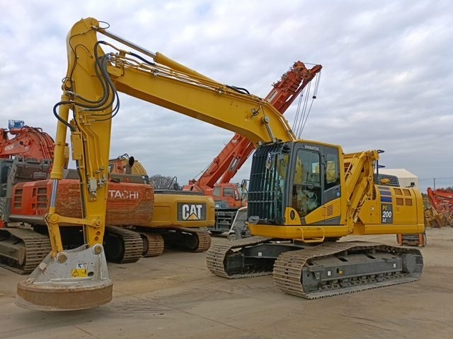 中古建設機械 中古 コマツ KOMATSU マテリアルハンドリング機 マグネット仕様 PC200LC-11