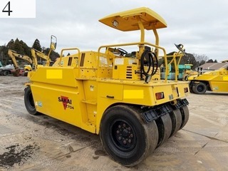 Used Construction Machine Used SAKAI SAKAI Roller Tire rollers TZ704