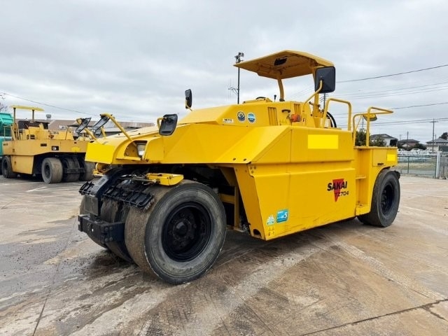 Used Construction Machine Used SAKAI SAKAI Roller Tire rollers TZ704