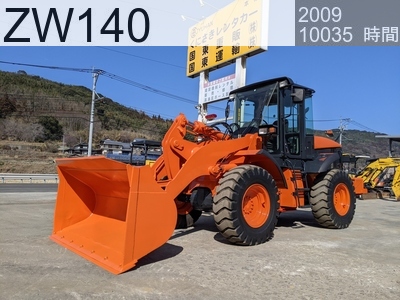 中古建設機械 中古 日立建機 ホイール・ローダ １．０立米以上 ZW140 #5285, 2009年式 10035時間